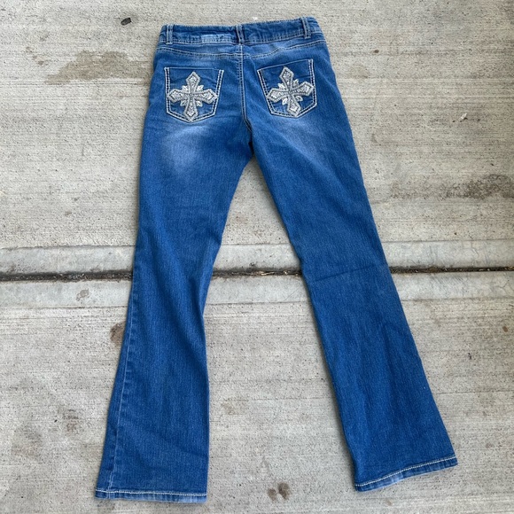 Faded glory jeans blue size small - Picture 3 of 3